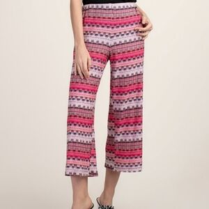 Trina  turk wide leg crop pants bnwt size XS